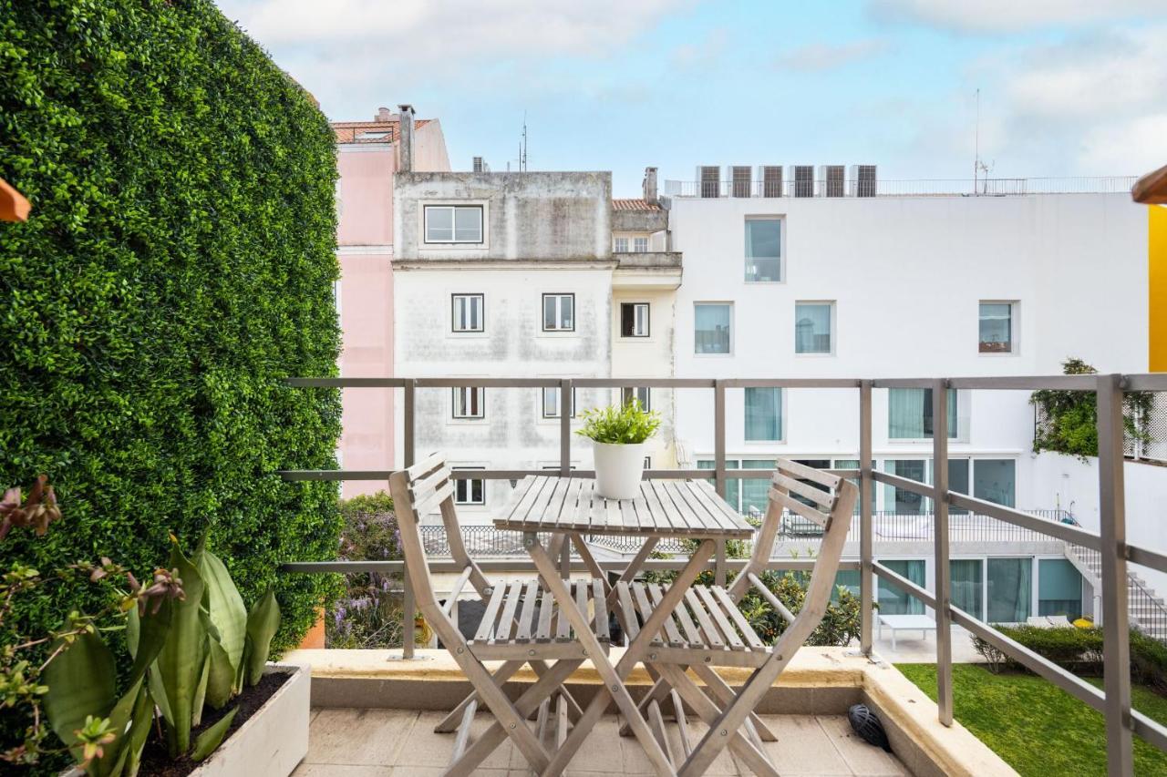 Lapa 3Bdr Duplex W/ Balcony By Lovelystay Lisboa المظهر الخارجي الصورة